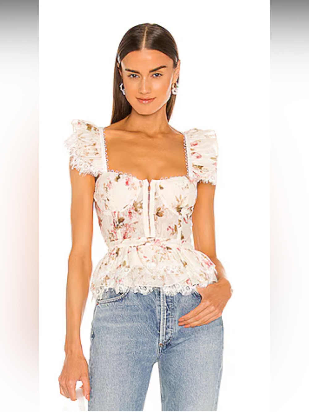 V. Chapman Delphina Corset Top Revolve SZ 8 NWT